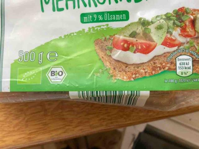 Bio Mehrkornbrot mit 9% Ölsamen von czernywolfgang238 | Hochgeladen von: czernywolfgang238