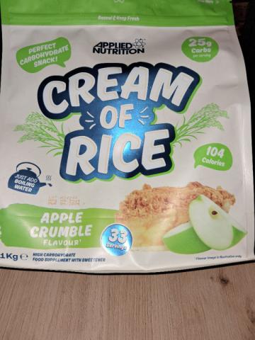 Cream of Rice, Apple Crumble von geroldwirdfit | Hochgeladen von: geroldwirdfit