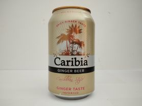 Caribia - Ginger Beer: Ginger Taste, Imported, Ingwer | Hochgeladen von: micha66/Akens-Flaschenking