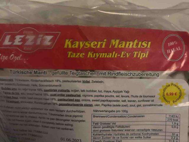 Kayseri Mantisi von GiwoS | Hochgeladen von: GiwoS