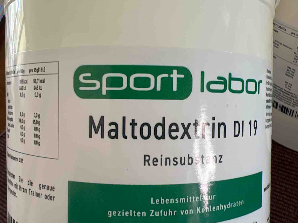Sportlabor Maltodextrin DI 19, Reinsubstanz von Frän Ki | Hochgeladen von: Frän Ki