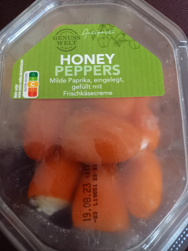Honey Peppers, gefüllt mit Frischkäse von goldfisch139 | Hochgeladen von: goldfisch139