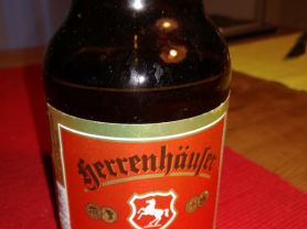 Herrenhäuser Spezial, Bier, rotes Etikett | Hochgeladen von: starkeblondine