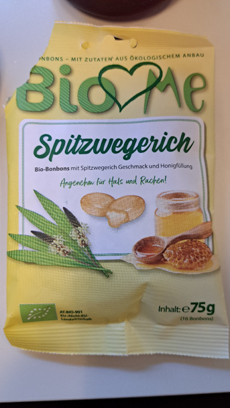 Spitzwegerich Bio Bonbons mit Honigfüllung von PhysioJo | Hochgeladen von: PhysioJo