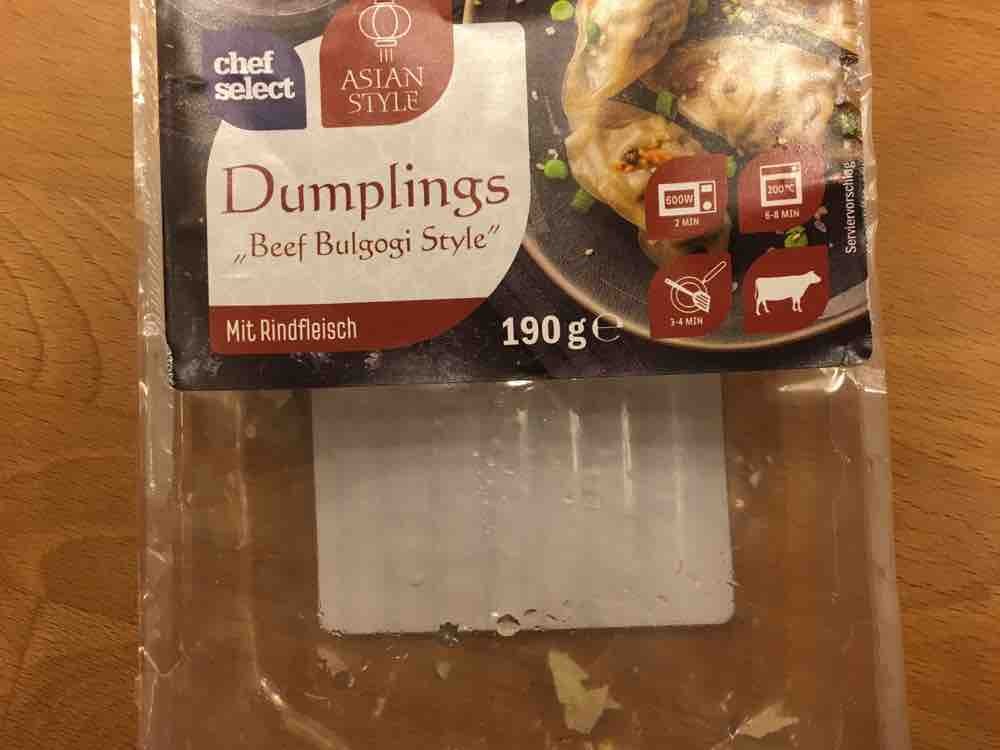 Dumplings  Beef Bulgogi Style, mit Rindfleisch von spielkugel | Hochgeladen von: spielkugel