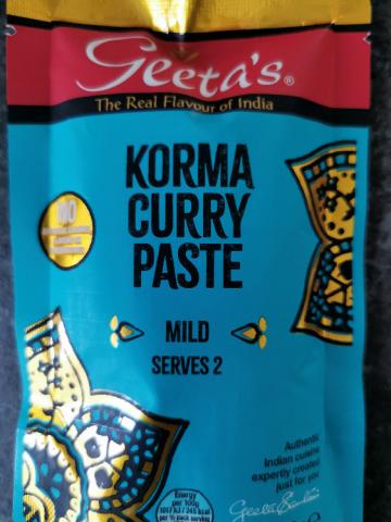 Korma Curry paste, mild by anna_mileo | Uploaded by: anna_mileo