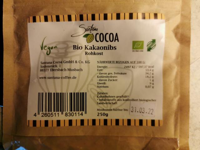 Bio Kakaonibs | Hochgeladen von: cofe