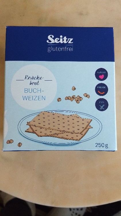 Buchweizen Knäckebrot, 1 Scheibe 13gramm glutenfrei von 2018 | Hochgeladen von: 2018
