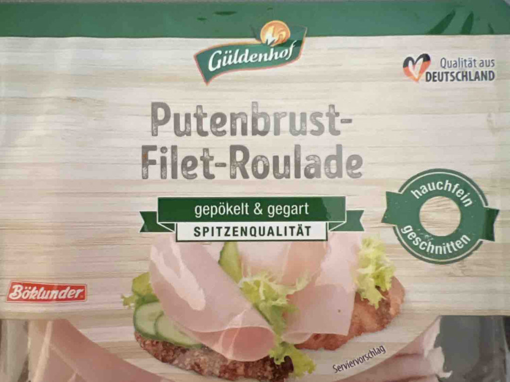 Güldenhof, Putenbrust-Filet-Roulade Aldi Kalorien - Neue Produkte - Fddb