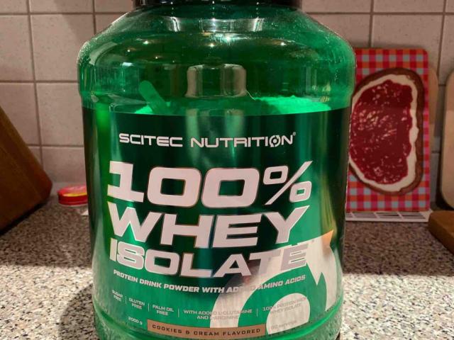 100% Whey Isolate Cookies & Cream flavored von Max42533 | Hochgeladen von: Max42533