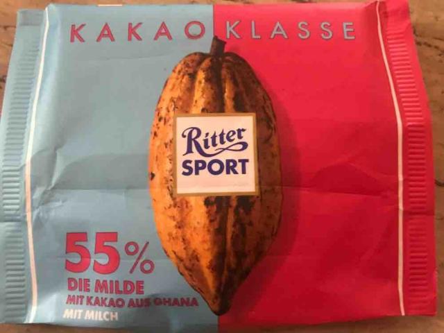 Ritter Sport, Kakaoklasse 55% Die Milde von Nalijane | Hochgeladen von: Nalijane