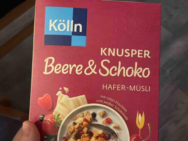 knusper Beere und Schoko Hafer Müsli by sebastiankroeckel | Uploaded by: sebastiankroeckel