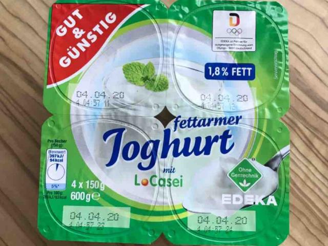 Fettarmer Joghurt mild mit L.Casei, 1.8% Fett von Ilka3107 | Hochgeladen von: Ilka3107