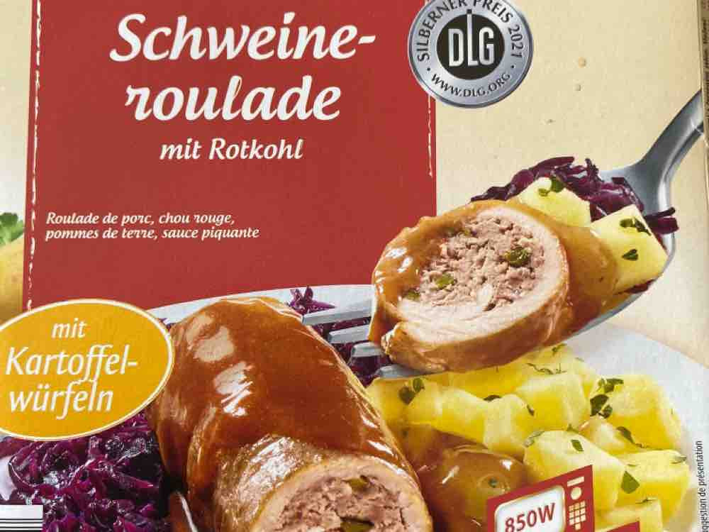 Schweineroulade, mit Rotkohl und Kartoffelwürfeln von markir | Hochgeladen von: markir