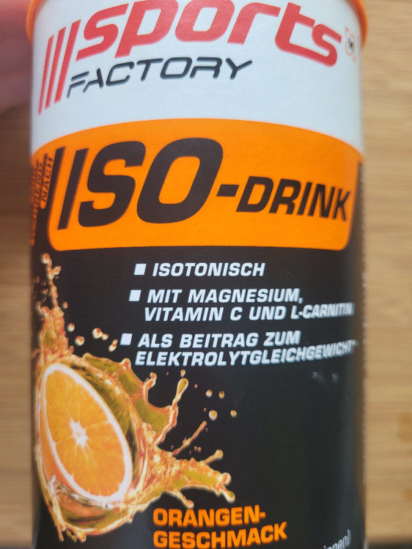 ISO-Drink, Orangengeschmack von Muhmina | Hochgeladen von: Muhmina