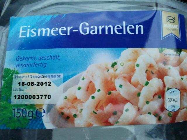 Eismeer-Garnelen, gekocht und geschält | Hochgeladen von: huhn2