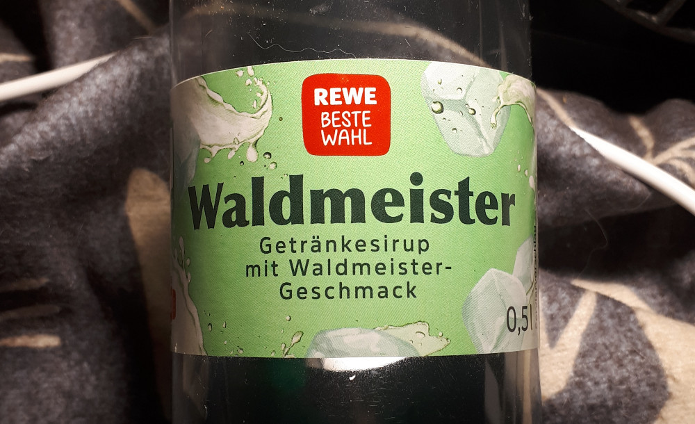 Waldmeister Getränkesirup, REWE Beste Wahl, Waldmeister Aroma, Z | Hochgeladen von: Enomis62