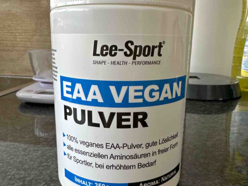 EAA Vegan Pulver neutral, alle essentiellen Aminosäuren von com. | Hochgeladen von: com.de EAA Vegan Pulver neutral, alle essentiellen Aminosäuren von com. | Hochgeladen von: com.de