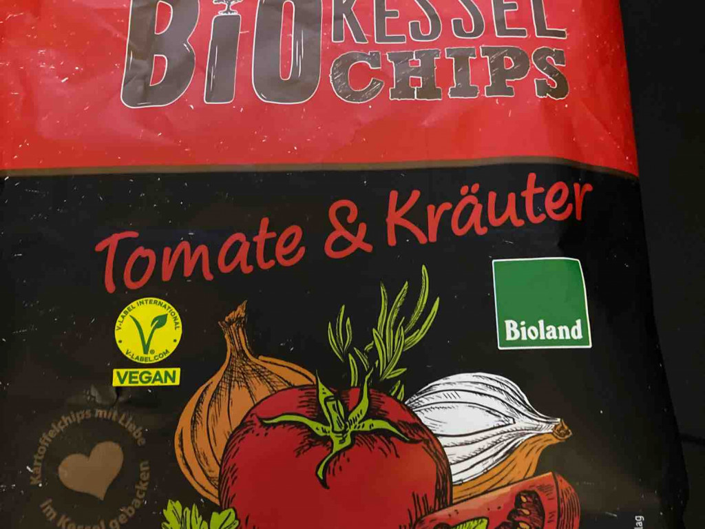 bio Kessel Chips Tomate  & Kräuter, vegan von rudh | Hochgeladen von: rudh