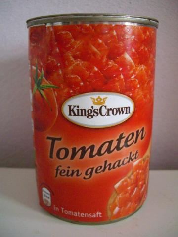 Kings Crown Tomaten, fein gehackt in Tomatensaft | Hochgeladen von: sil1981