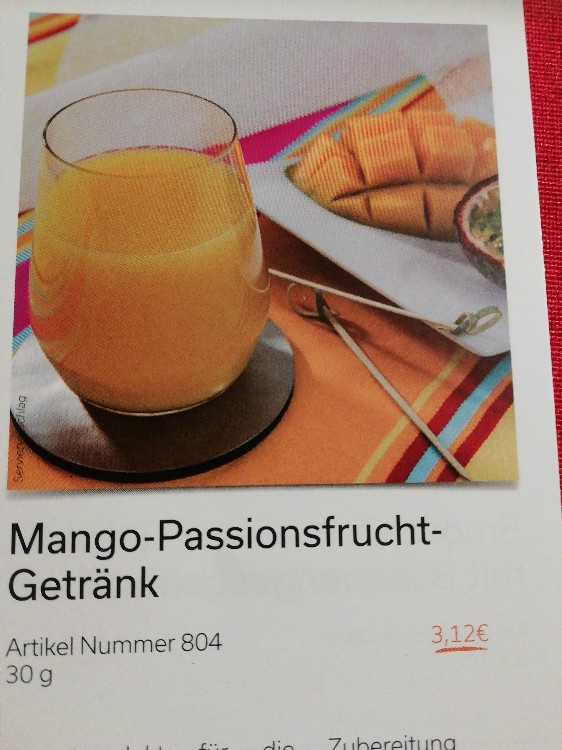 Mango-Passionsfrucht-Getränk von caro59 | Hochgeladen von: caro59