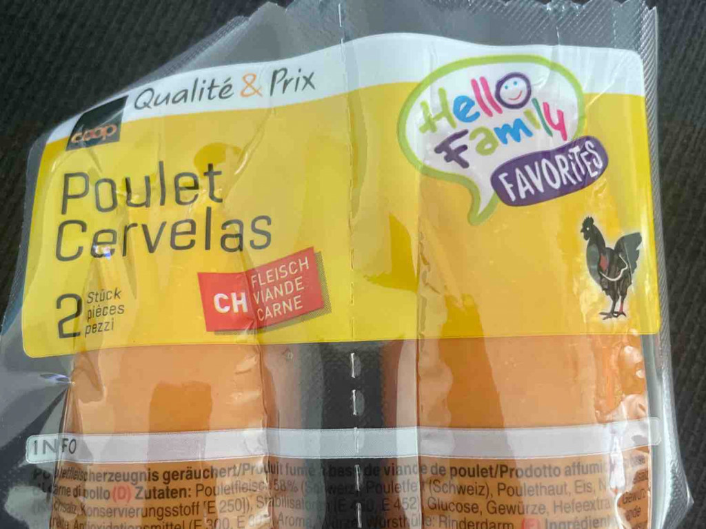 Poulet Cervelas, Hello Family von Chaeferli | Hochgeladen von: Chaeferli