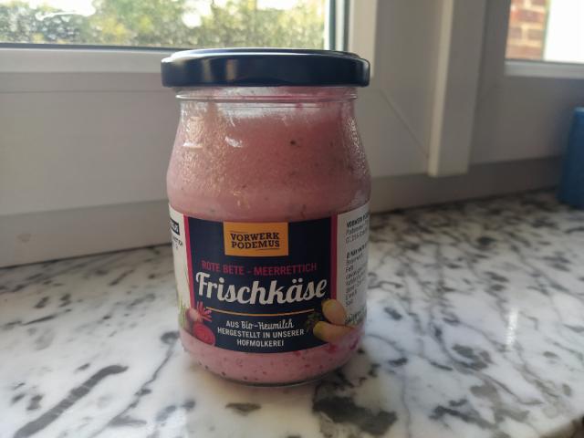 Frischkäse (Rote Bete - Meerrettich), aus Bio-Heumilch von anita | Hochgeladen von: anita_leo