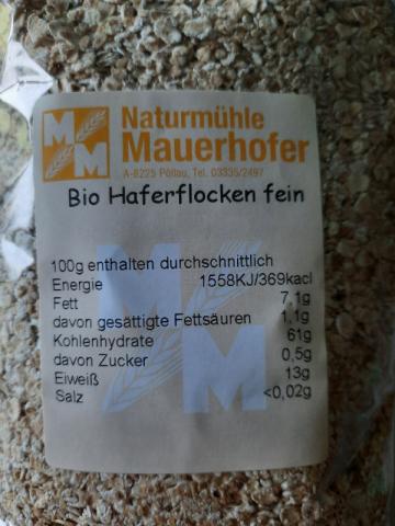 Bio Haferflocken fein von Ayumii | Hochgeladen von: Ayumii