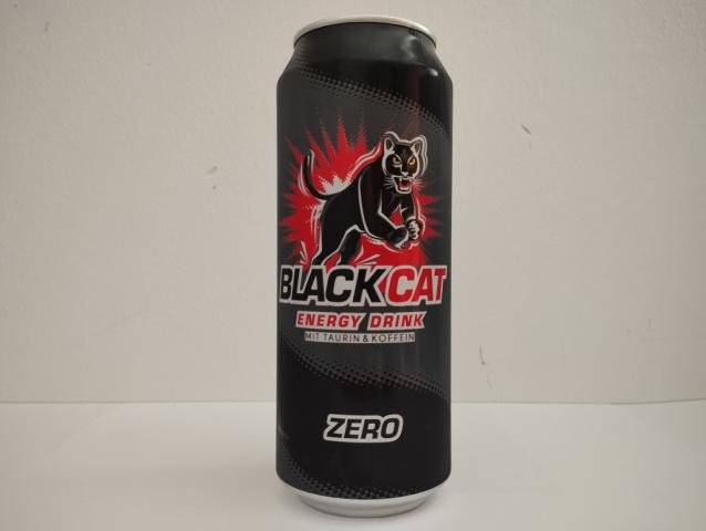 Black Cat Energy Drink Zero, Mit Taurin & Koffein | Hochgeladen von: micha66/Akens-Flaschenking