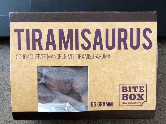 Tiramisaurus, schokolierte Mandeln mit Tiramisu Aroma von MoneK8 | Hochgeladen von: MoneK83