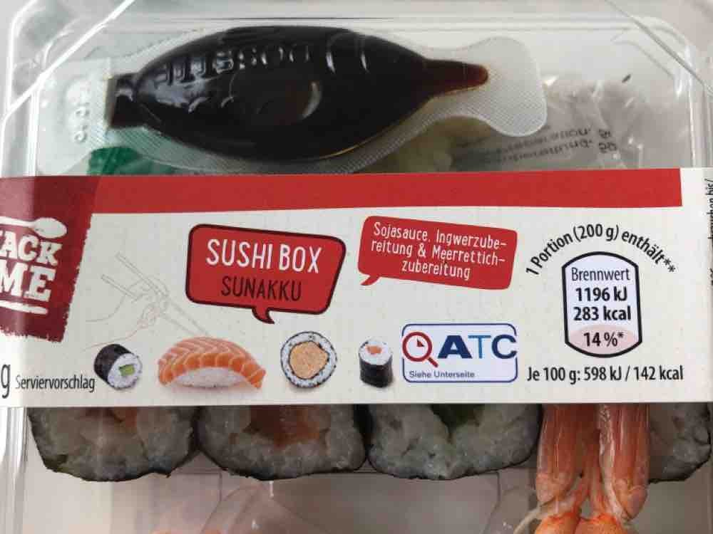 Sushi-Box Sunakku von SportKatzi | Hochgeladen von: SportKatzi