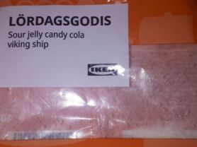 Lördagsgodis, Sour jelly candy cola viking ship | Hochgeladen von: lgnt