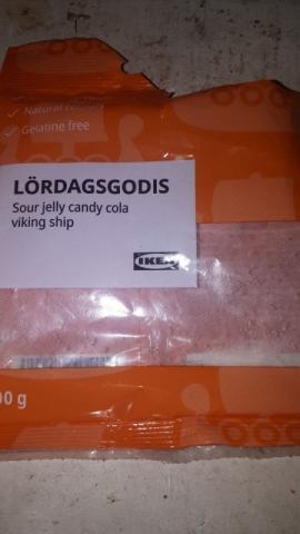 Lördagsgodis, Sour jelly candy cola viking ship | Hochgeladen von: lgnt