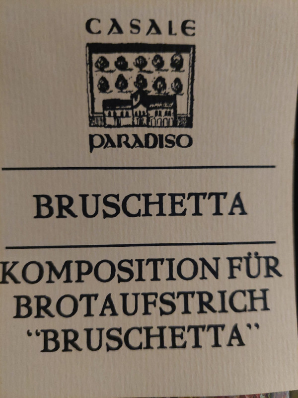 Bruschetta, Komposition für Brotaufstrich von SusanR. | Hochgeladen von: SusanR.