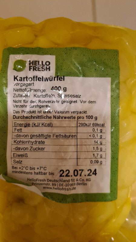 Kartoffelwürfel, vorgegarr von Janinchen7 | Hochgeladen von: Janinchen7