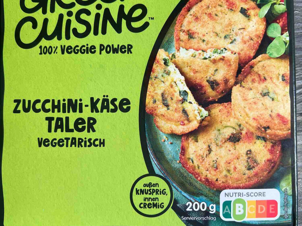 iglo Green Cuisine, Zucchini-Käse Taler von rorschach354 | Hochgeladen von: rorschach354
