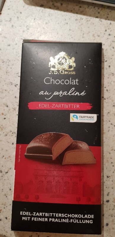 Chocolat au praliné Edel-Zartbitter , Edel-Zartbitterschokolade  | Hochgeladen von: pacoz