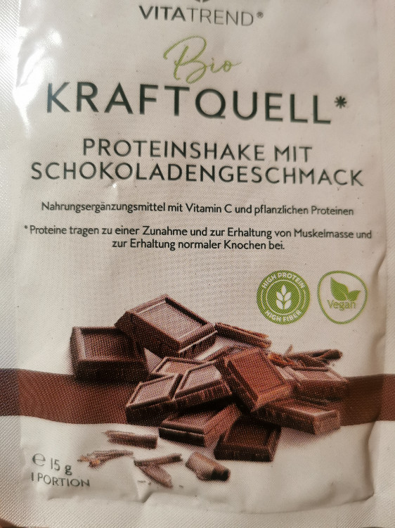 Bio Kraftquell, Proteinshake mit Schokoladengeschmack von Mooras | Hochgeladen von: Moorast