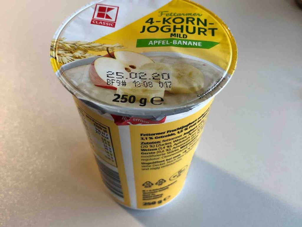 4-Korn-Joghurt (Apfel-Banane), fettarm, mild von shensch1712 | Hochgeladen von: shensch1712