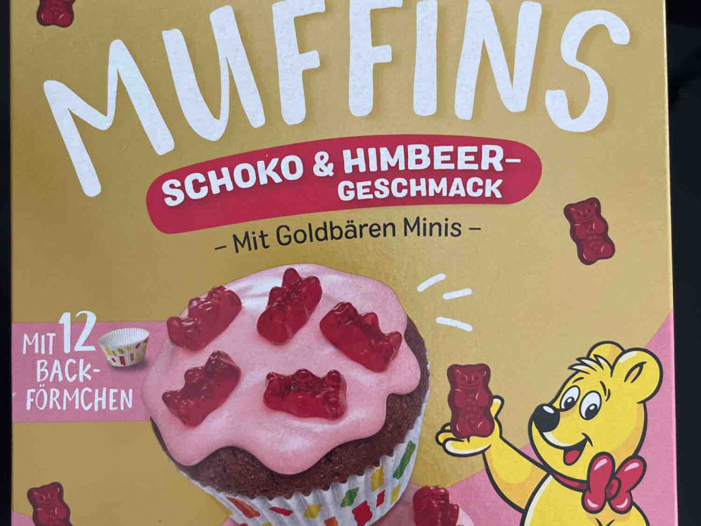 Dr. Oetker Haribo Goldbären Muffins Schoko  Himbeer von KathKath | Hochgeladen von: KathKath