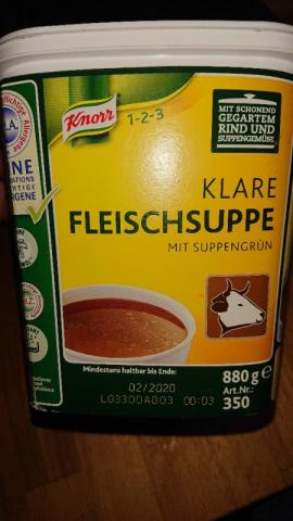 Klare Fleischsuppe, Mit Suppengrün von Mayana85 | Hochgeladen von: Mayana85