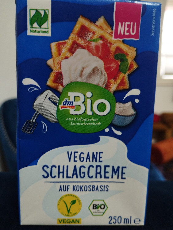 Vegane Schlagcreme DM Bio, auf Kokosbasis von oxxum | Hochgeladen von: oxxum