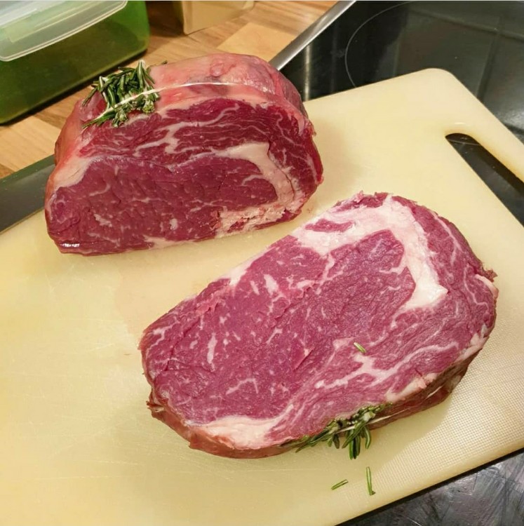 Dry Aged Ribeye Steak / Entrecôte [Black Label], Simmentaler Rin | Hochgeladen von: FerrariGirlNr1