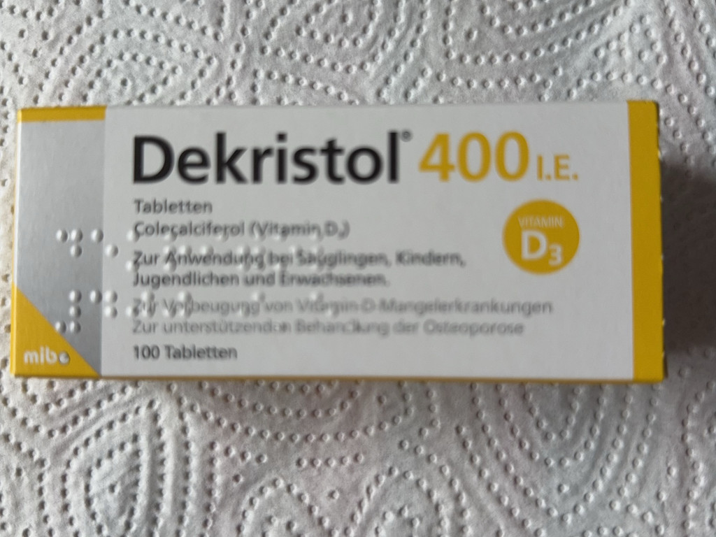 Dekristol 400 I.E, Vitamin D3 von TJJ1 | Hochgeladen von: TJJ1
