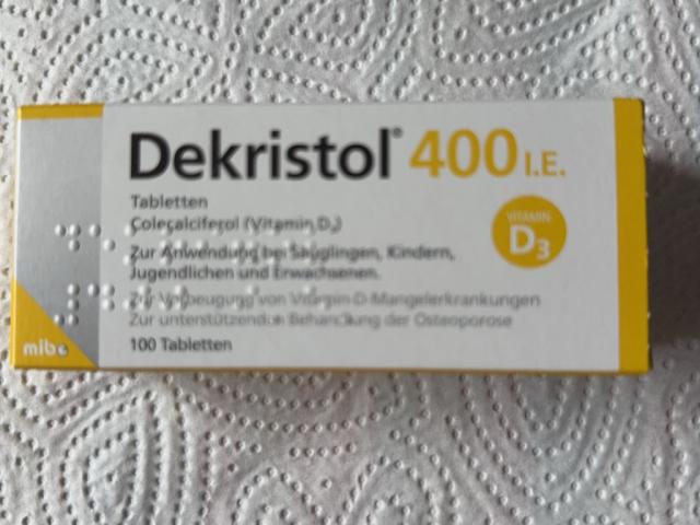 Dekristol 400 I.E, Vitamin D3 von TJJ1 | Hochgeladen von: TJJ1 Dekristol 400 I.E, Vitamin D3 von TJJ1 | Hochgeladen von: TJJ1