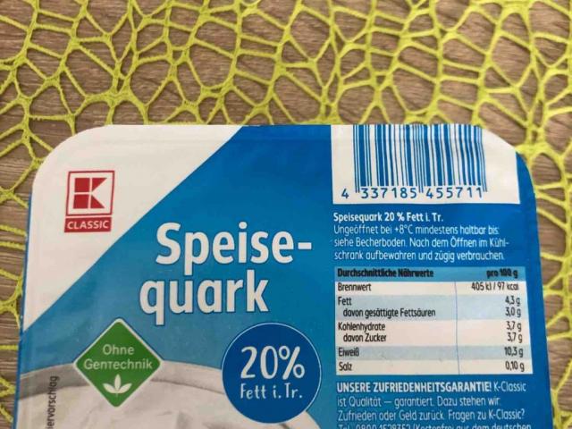 Speisequark K-Classic 20 %, 20 % Fett von PfeifenHarry | Hochgeladen von: PfeifenHarry