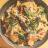 Maxi-Ravioli mit Tomate-Mozzarella-Füllung, in Basilikum-Sahne-S | Hochgeladen von: Janey