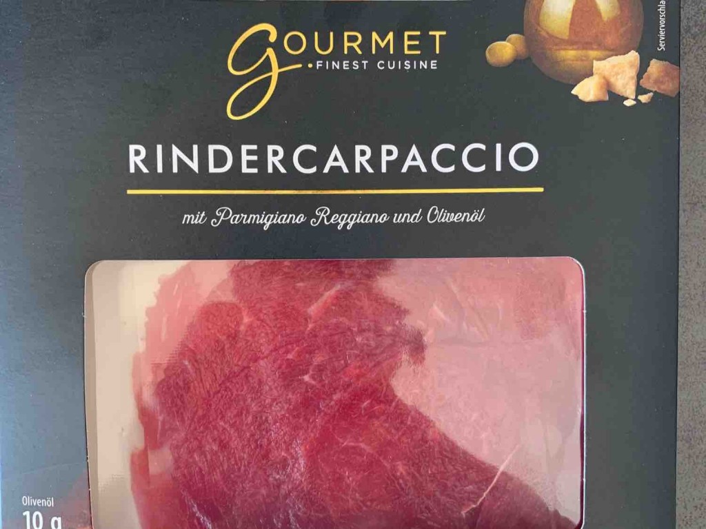 Rindercarpaccio, mit Parmigiano Reggiano und Olivenöl von Skylin | Hochgeladen von: Skyline
