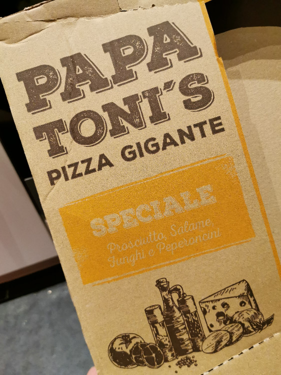 Papa Tonis Pizza Gigante, Pizza Speciale von Abubakur | Hochgeladen von: Abubakur