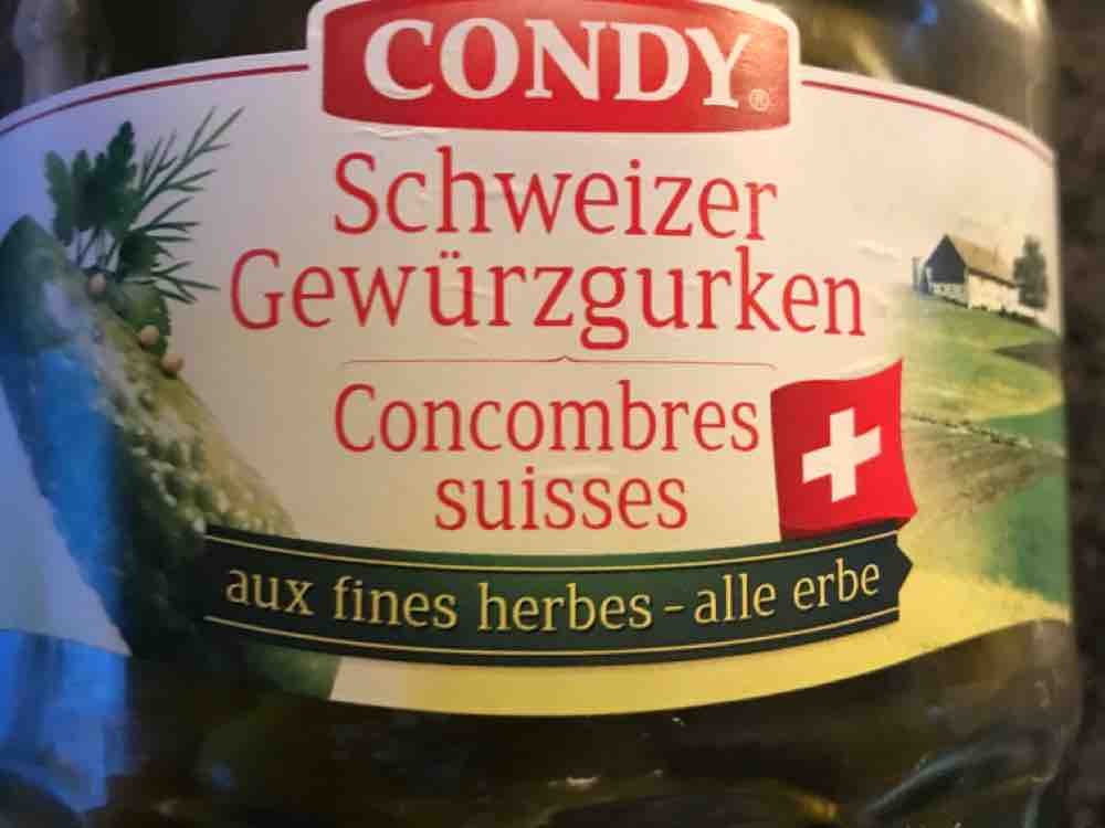CONDY Schweizer Gewürzgurken von DorisLilli | Hochgeladen von: DorisLilli